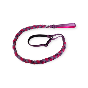 Leash, fleece (purple/fuchsia)